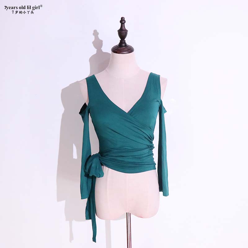 Fusion Fitness Yoga - Belly Dance Top Wrap Yoga Wear