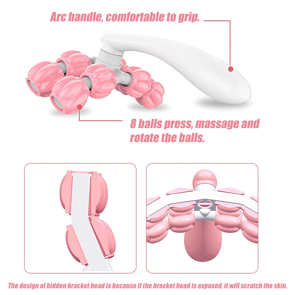 Y-shaped 8-bead Massager Hand  - огляд і ціна Shoulder Massage Ball