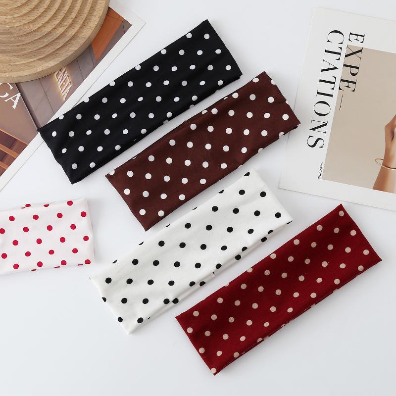 Polka Dot Yoga Elastic Headban - огляд і ціна J-Yoga Fitness