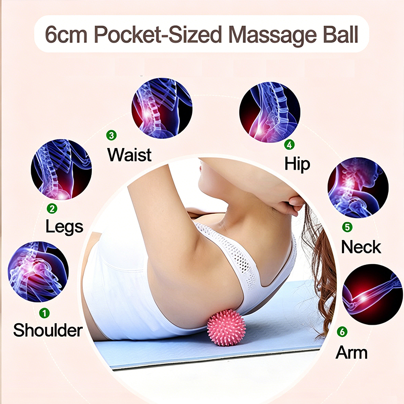 Foot Massage Ball With Spikes  - огляд і ціна Shoulder Massage Ball