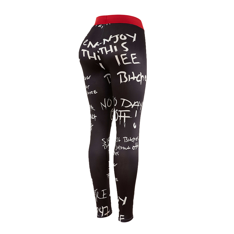 Popular Letter Printed Sexy Fi - огляд і ціна Yoga Fitness Zumba