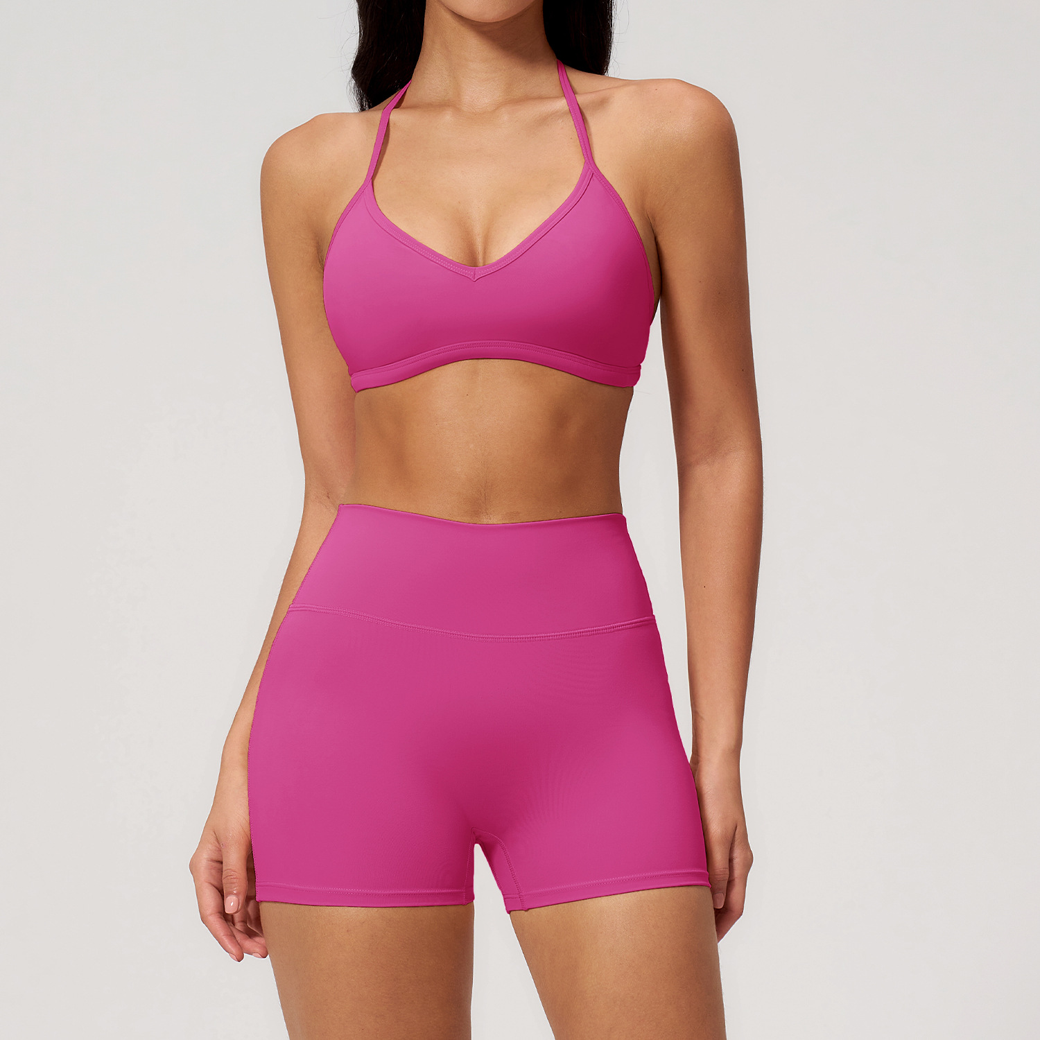 Women V Neck Bra with Pad  Bik - огляд і ціна Yoga Và Fitness