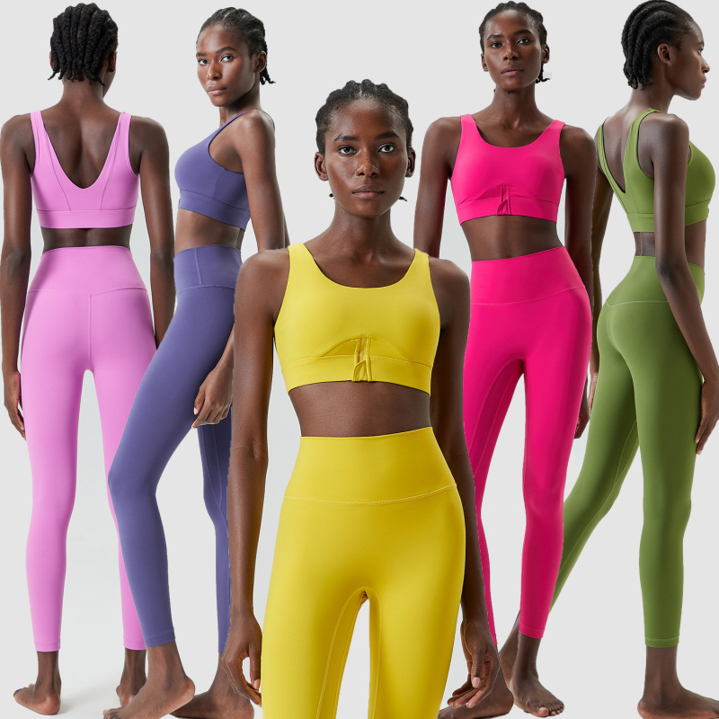 Two Pieces Set Zipper Yoga Spo - огляд і ціна Yoga Fitness Plus
