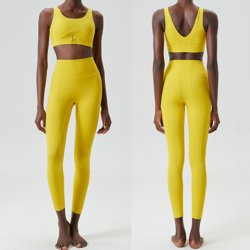 Two Pieces Set Zipper Yoga Spo - огляд і ціна Yoga Fitness Plus