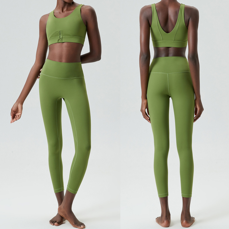 Two Pieces Set Zipper Yoga Spo - огляд і ціна Yoga Fitness Plus