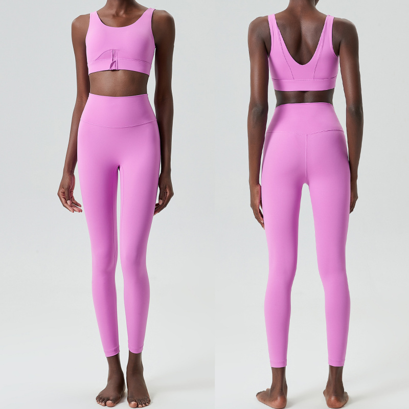 Two Pieces Set Zipper Yoga Spo - огляд і ціна Yoga Fitness Plus