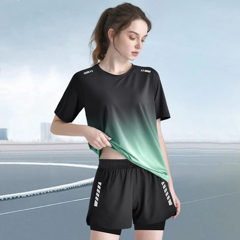 Women's Quick-Dry Short Sleeve - огляд і ціна Yoga Fitness Top