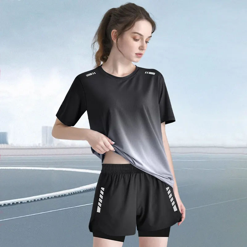 Women's Quick-Dry Short Sleeve - огляд і ціна Yoga Fitness Top