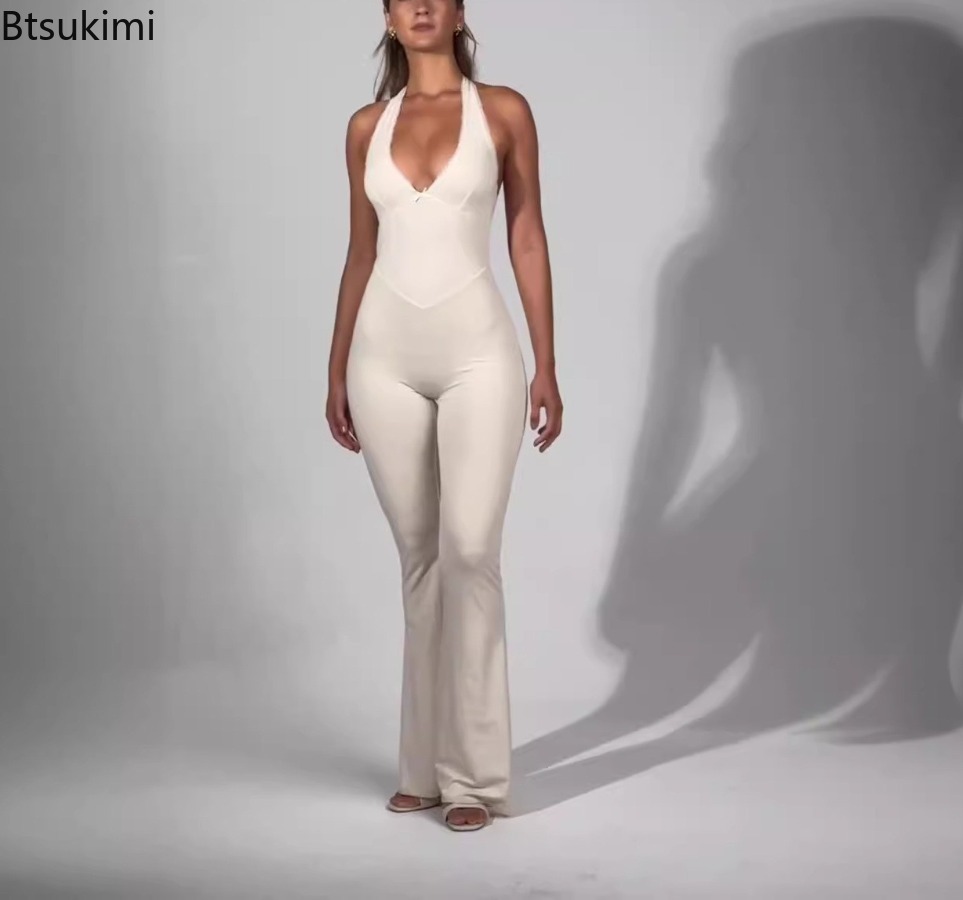 New Sexy V-neck Jumpsuit Gym W - огляд і ціна Yoga Và Fitness