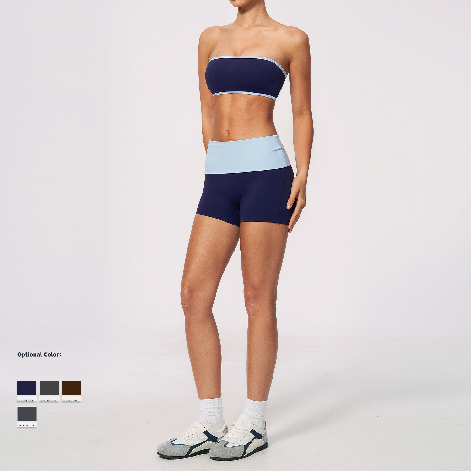 Women Nylon Two Piece Fitness  - огляд і ціна Yoga Fitness Top