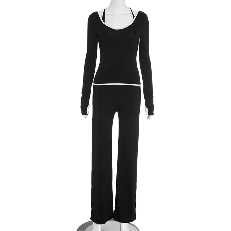 Women Tracksuits Color Patchwo - огляд і ціна Yoga Và Fitness