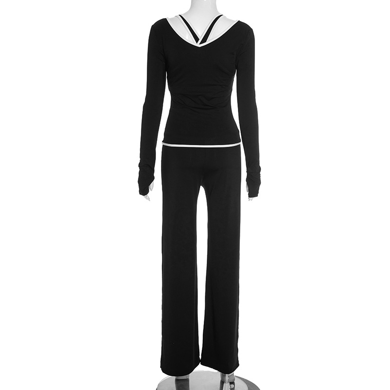 Women Tracksuits Color Patchwo - огляд і ціна Yoga Và Fitness