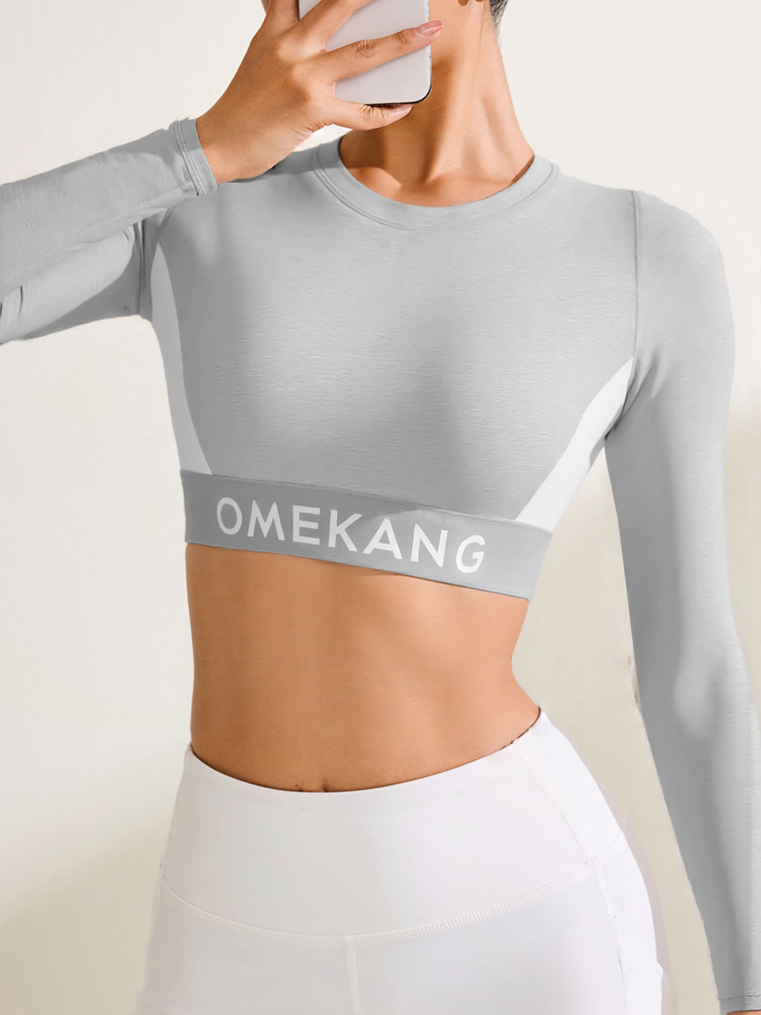 Women's Yoga Crop Top Sleeve L - огляд і ціна Yoga Fitness Top