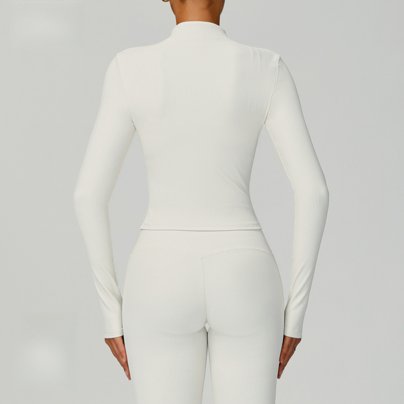 BIANHUI Threaded Stand Collar  - огляд і ціна Yoga Fitness Top