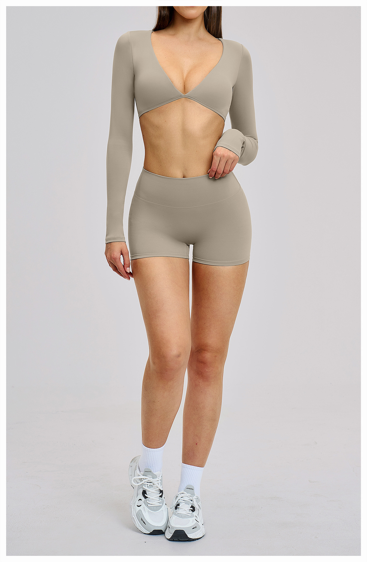 Sexy V-Neck Beautiful Back Hig - огляд і ціна Yoga Và Fitness