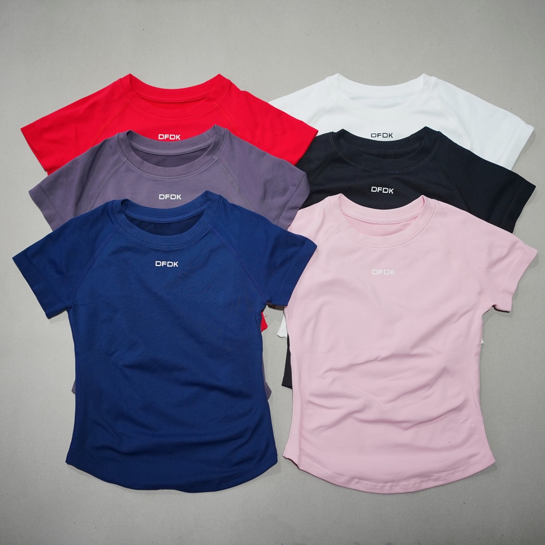 DFDK Women Elastic Slim Short  - огляд і ціна Yoga Fitness Top