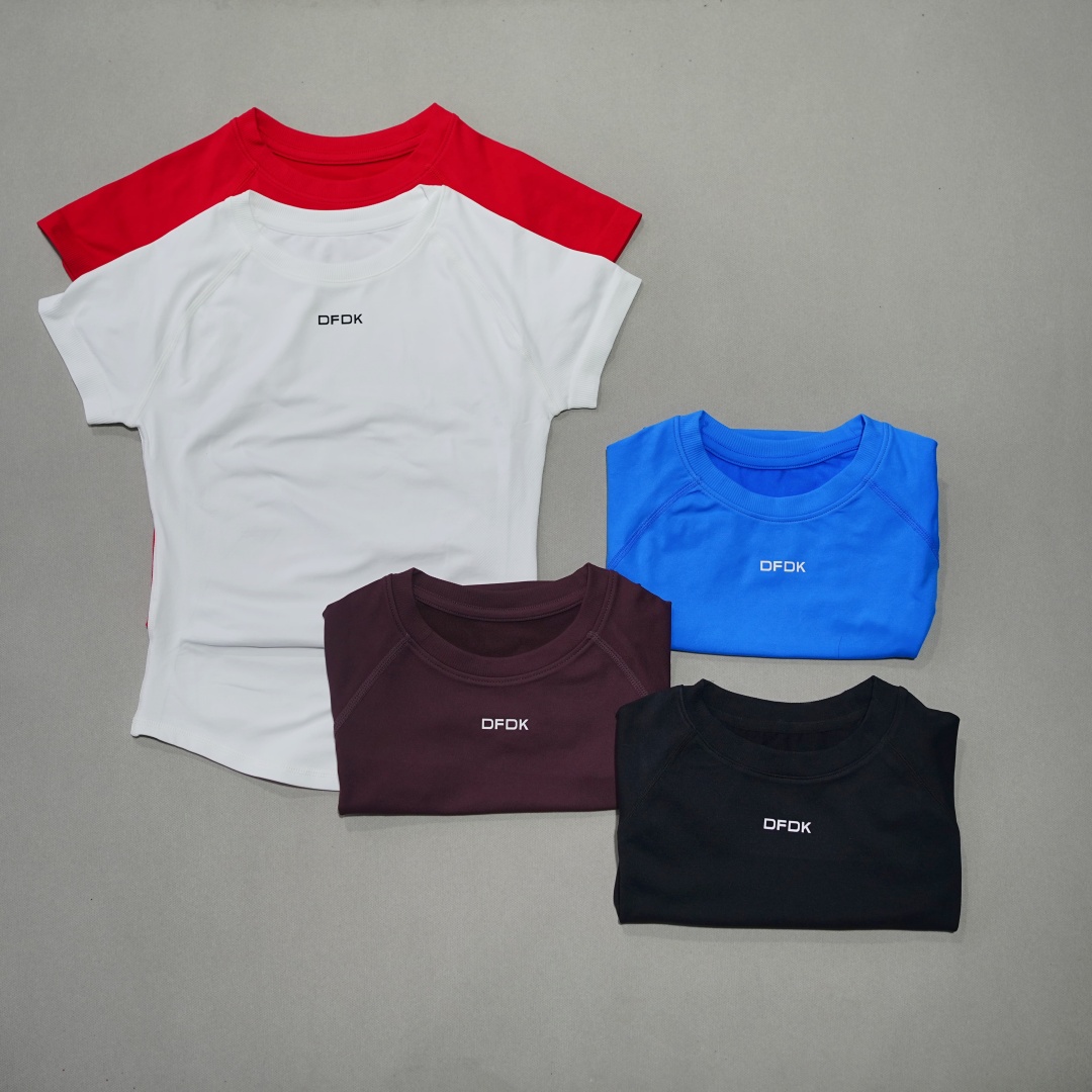 DFDK Women Elastic Slim Short  - огляд і ціна Yoga Fitness Top