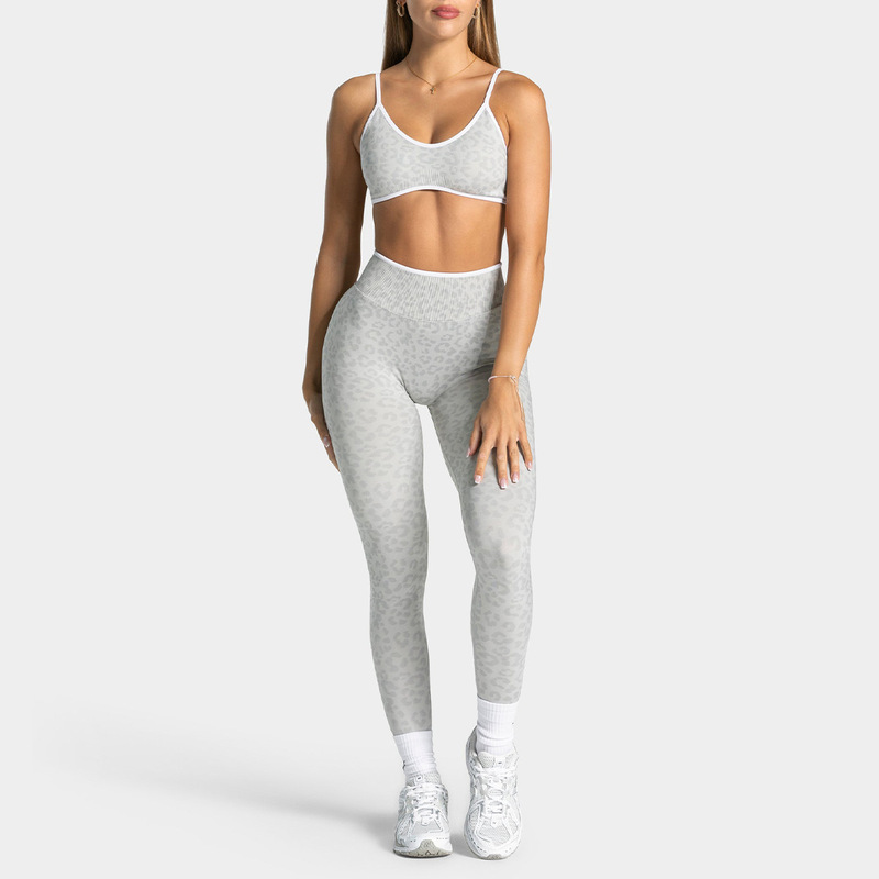 Seamless Leopard Yoga Set Wome - огляд і ціна Yoga Fitness Zumba
