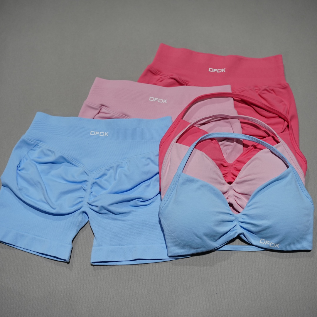 DFDK Women Seamless 2 Piece Gy - огляд і ціна Yoga Fitness Zumba