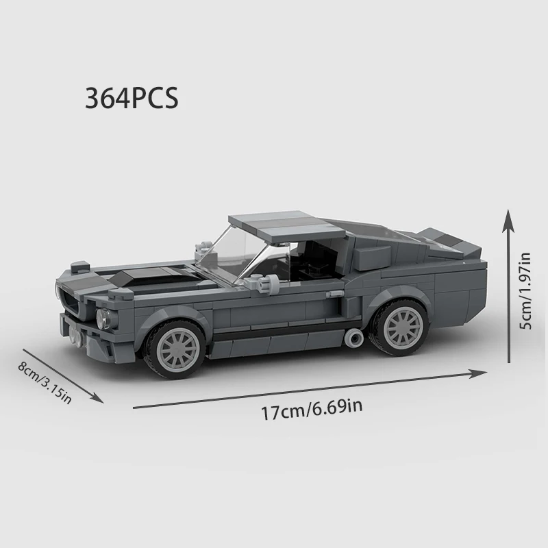 MOC GT500 Sports Supercar Buil - огляд і ціна Victor Racket Jetspeed