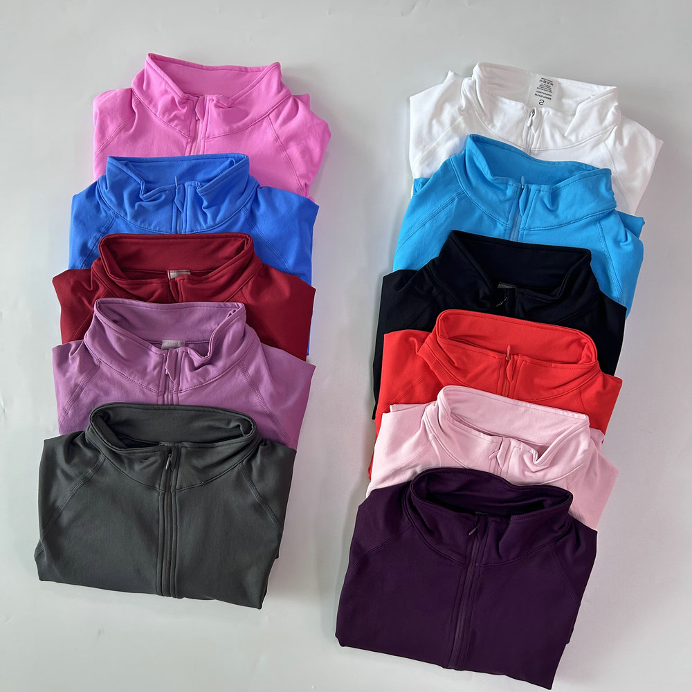 No Logo Yoga Jacket With Half  - огляд і ціна Yoga Fitness Top