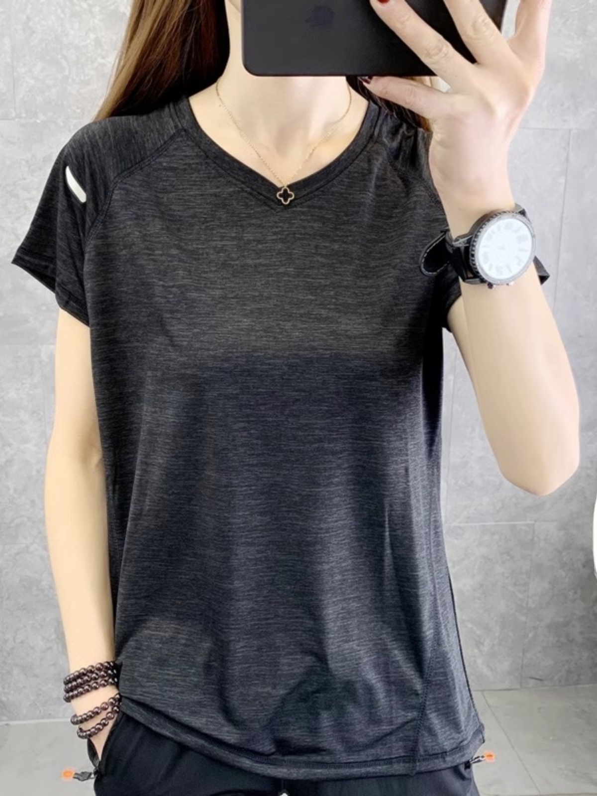 Quick Dry Short Sleeve T-Shirt - огляд і ціна Yoga Fitness Plus