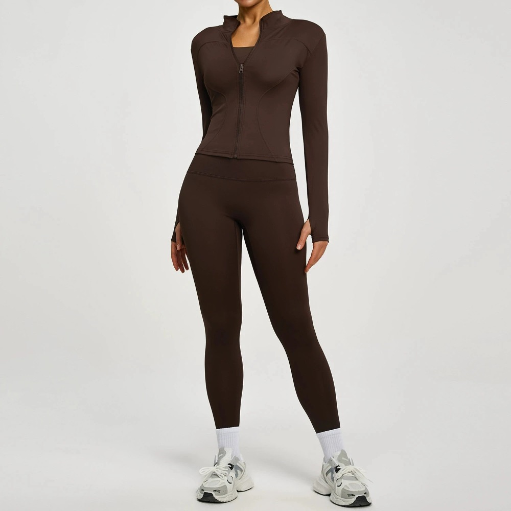 2PCS Jacket Yoga Sets Women Lo - огляд і ціна Yoga Và Fitness