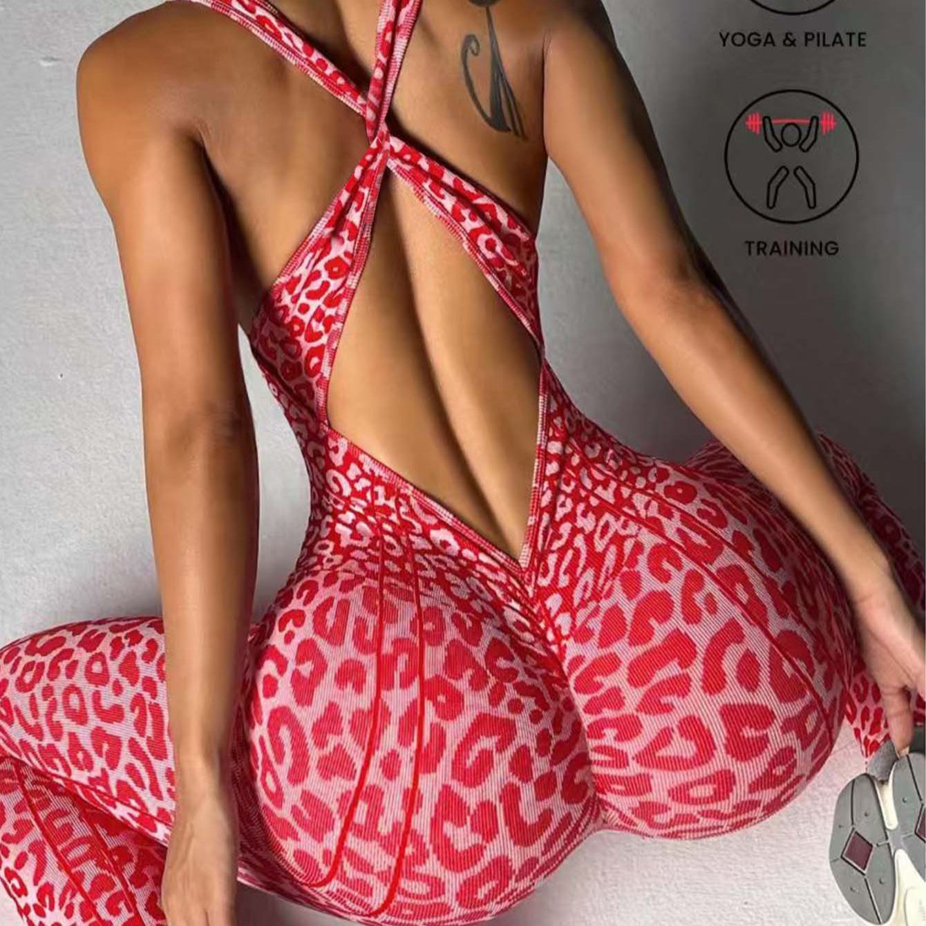 Y2k Sexy Best-selling Leopard- - огляд і ціна Yoga Và Fitness